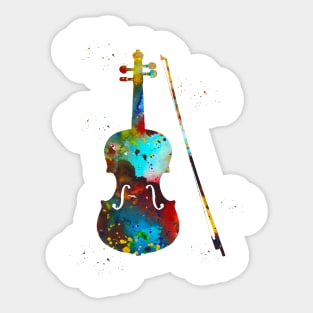 Violin Sticker